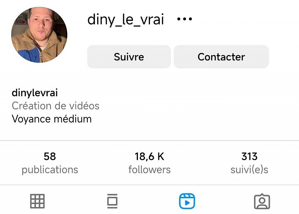 FAUX COMPTE INSTAGRAM